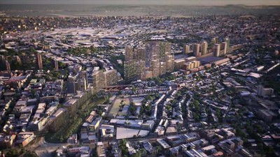 Indicative Development Lawson St to Cleveland Street