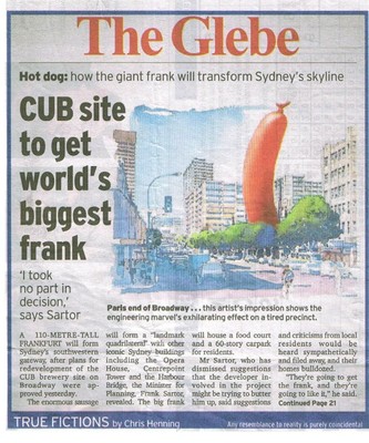 Humour - True Fictions - Hot Dog