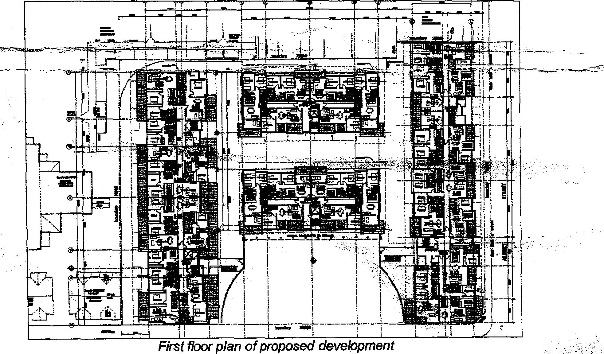 Kaymet - First Floor plan of proposed development